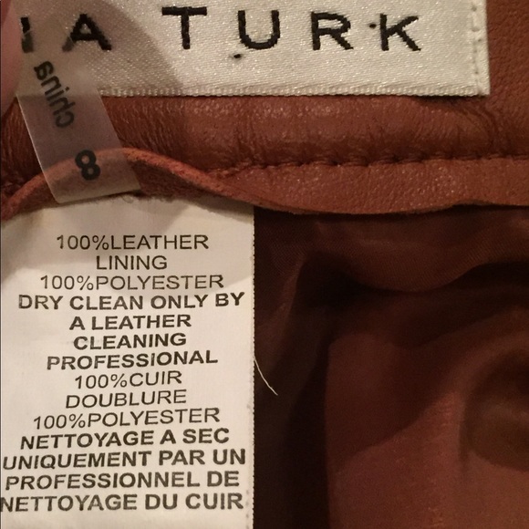 SOLD 🎀 Trina Turk Leather Pants - Picture 4 of 5